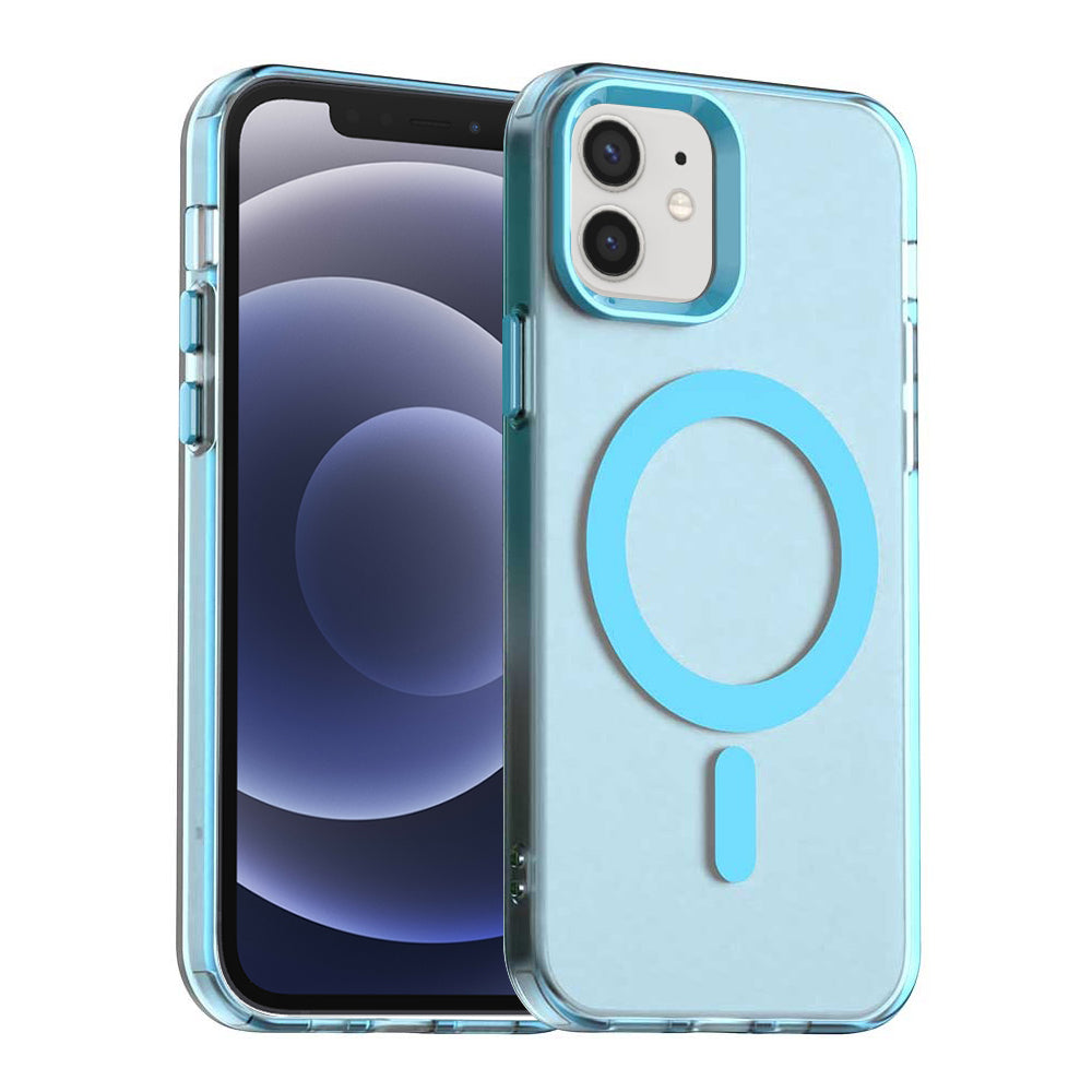 Θήκη MagSafe για Apple iPhone 12 / 12 Pro, Techsuit, CandyCase, Μπλε