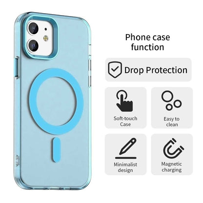 Θήκη MagSafe για Apple iPhone 12 / 12 Pro, Techsuit, CandyCase, Μπλε