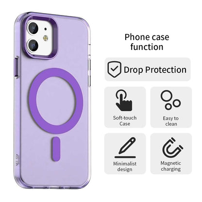 Θήκη MagSafe για Apple iPhone 12 / 12 Pro, Techsuit, CandyCase, Μωβ