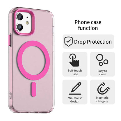 Θήκη MagSafe για Apple iPhone 12 / 12 Pro, Techsuit, CandyCase, Ροζ