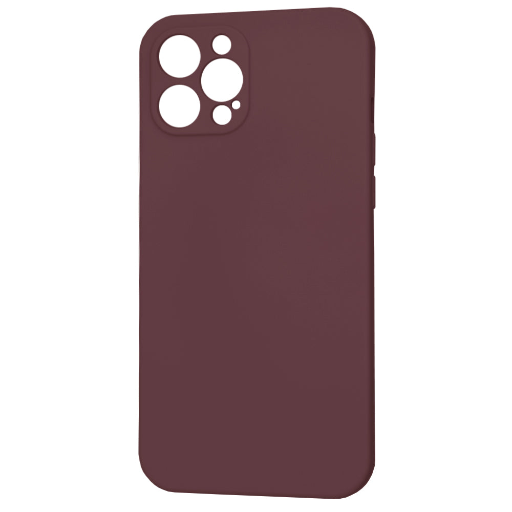 MagSafe Case for Apple iPhone 12 Pro Max, Techsuit, SoftFlex, Burgundy