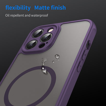 Θήκη MagSafe για Apple iPhone 12 Pro, Techsuit, HaloFrost II, Μωβ