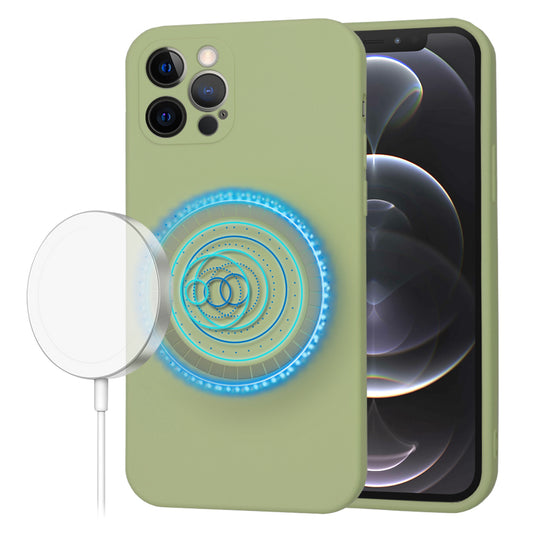 Θήκη MagSafe για Apple iPhone 12 Pro, Techsuit, SoftFlex, Matcha