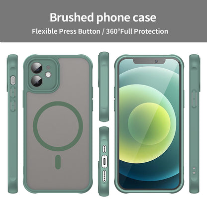 Θήκη MagSafe για Apple iPhone 12, Techsuit, HaloFrost II, Πράσινο