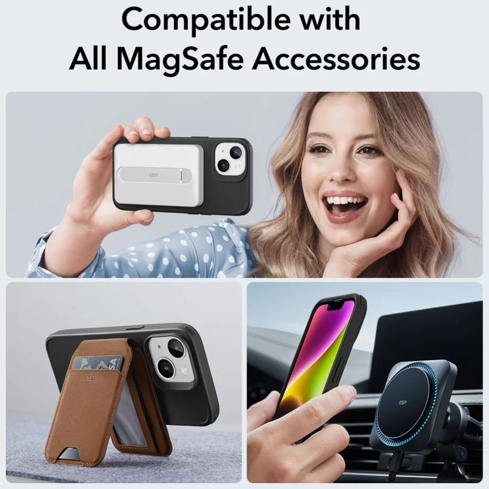 MagSafe Case for Apple iPhone 14 / 13, ESR, Classic Hybrid, Black