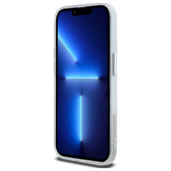 Θήκη MagSafe για Apple iPhone 13 Pro Max, Karl Lagerfeld, IML Metal Choupette's Head, Λευκή.