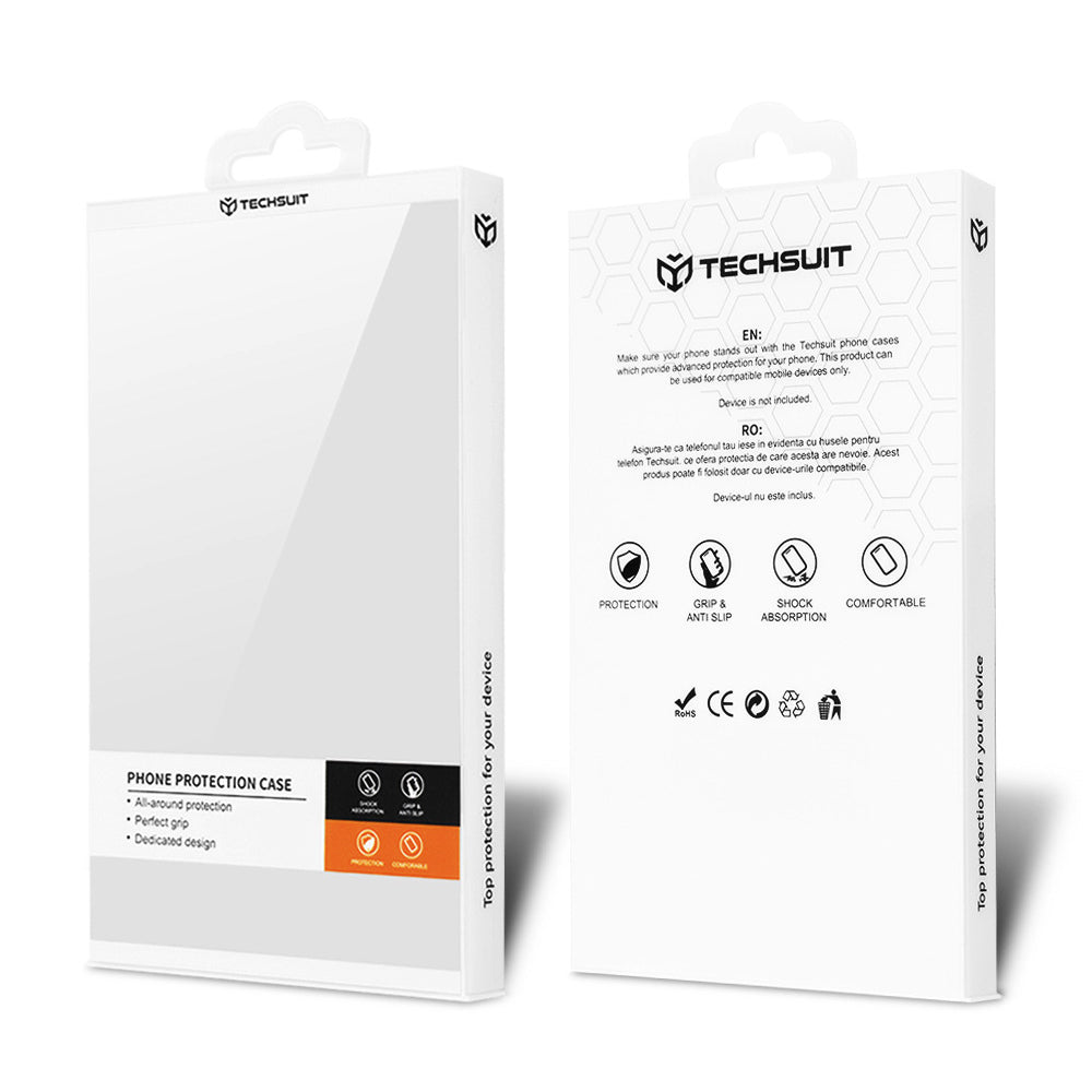 Θήκη MagSafe για Apple iPhone 13 Pro Max, Techsuit, Luxury Crystal, Ασημί