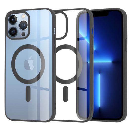 Θήκη MagSafe για Apple iPhone 13 Pro Max, Techsuit, Pro, Μαύρο