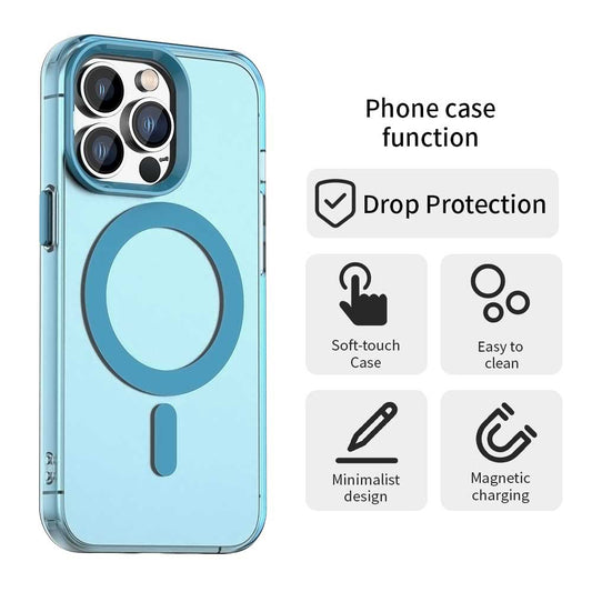 Θήκη MagSafe για Apple iPhone 13 Pro, Techsuit, CandyCase, Μπλε
