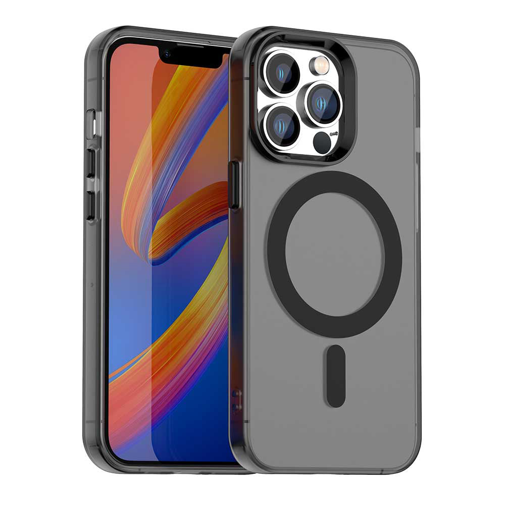 Θήκη MagSafe για Apple iPhone 13 Pro, Techsuit, CandyCase, Μαύρο