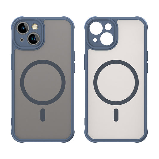 Θήκη MagSafe για Apple iPhone 13, Techsuit, HaloFrost II, Μπλε Σκούρο