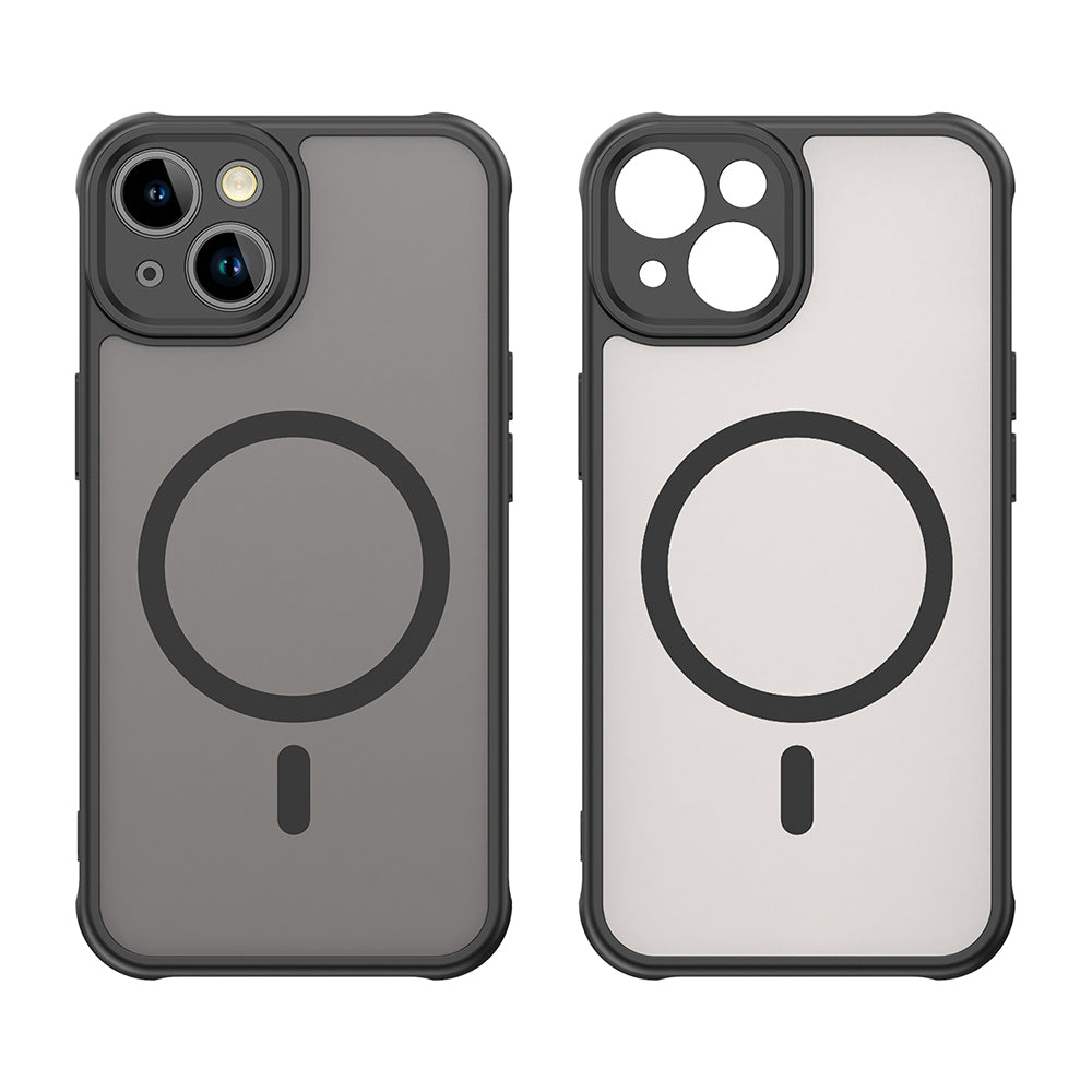 MagSafe Case for Apple iPhone 13, Techsuit, HaloFrost II, Black