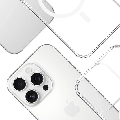 MagSafe Case for Apple iPhone 14 Pro, 3MK, Armor MagCase, Transparent