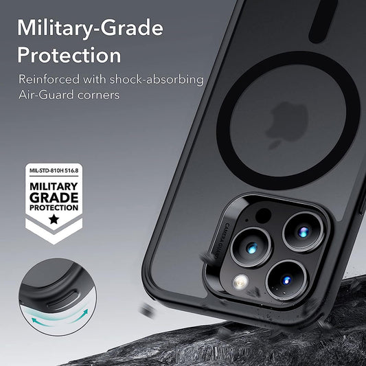 Θήκη MagSafe για Apple iPhone 14 Pro, ESR, Classic Hybrid, Μαύρο Σατινέ