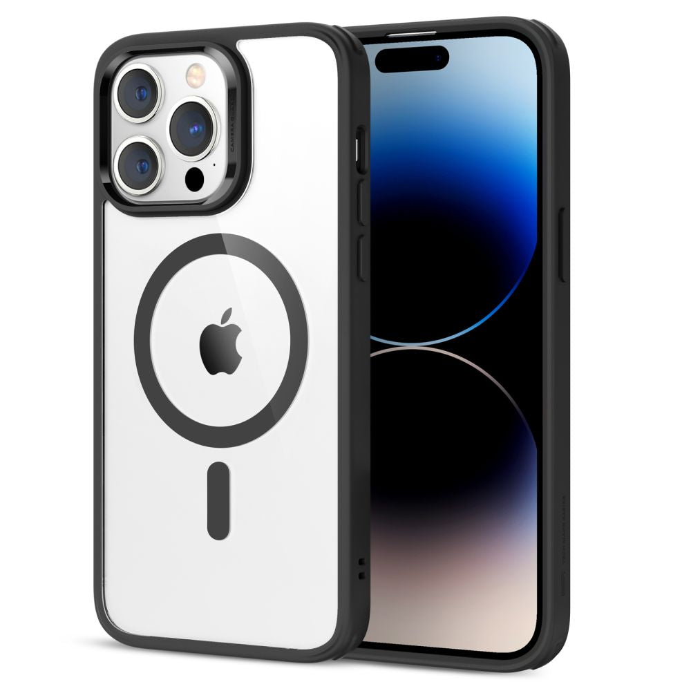 MagSafe Case for Apple iPhone 14 Pro, ESR, Classic Hybrid, Transparent Black