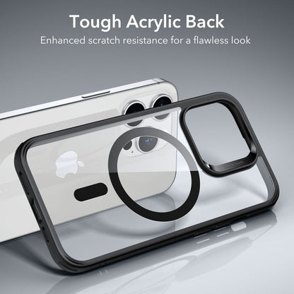 MagSafe Case for Apple iPhone 14 Pro, ESR, Classic Hybrid, Transparent Black
