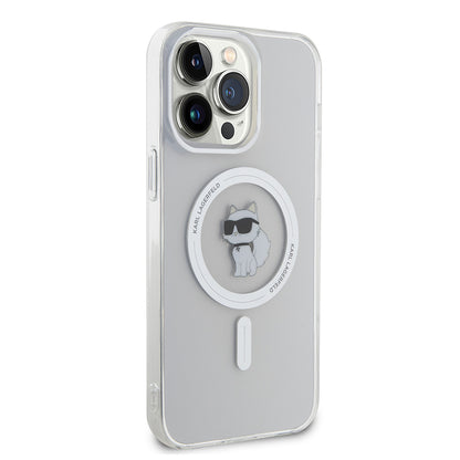 Θήκη MagSafe για Apple iPhone 14 Pro Max, Karl Lagerfeld, IML Choupette, Διάφανη