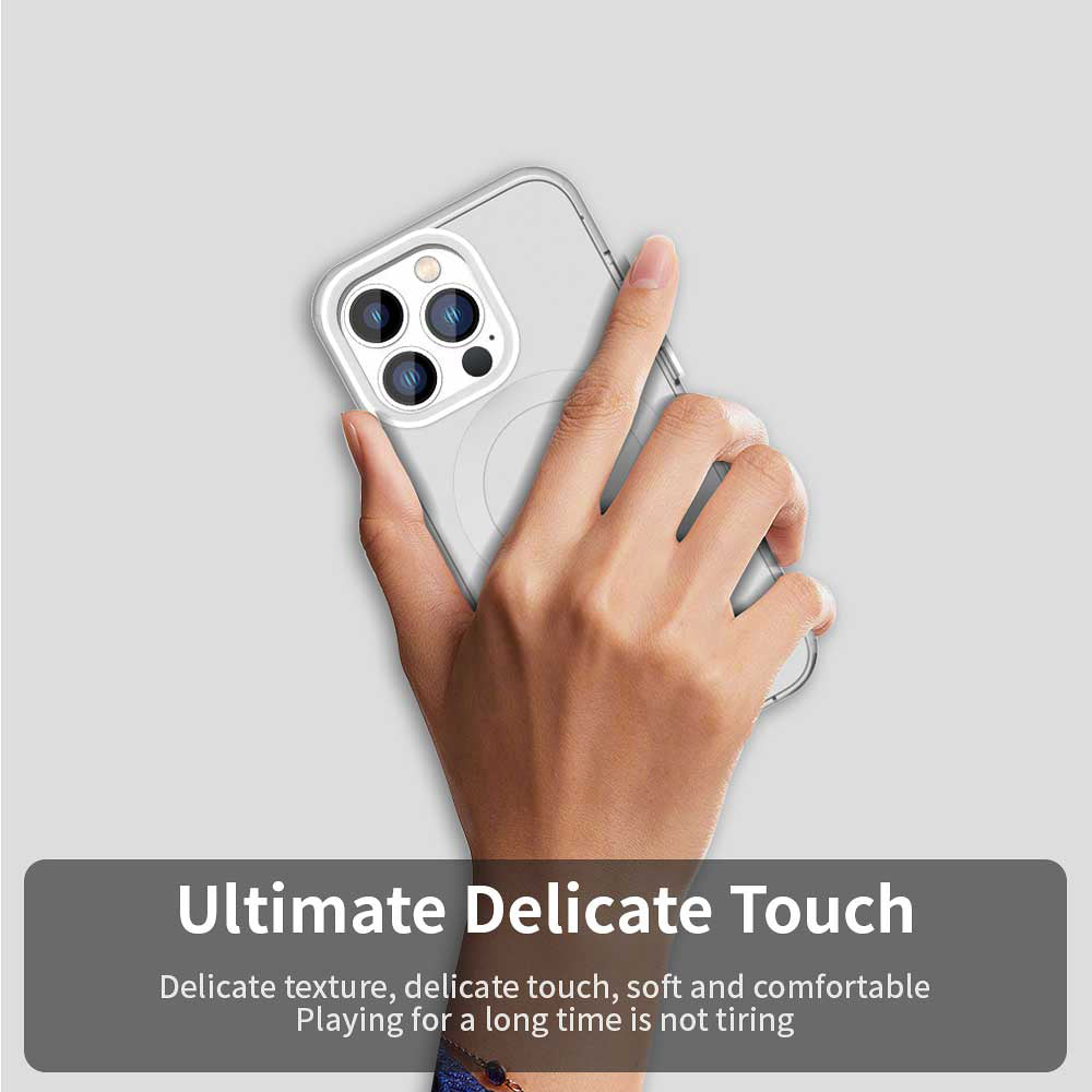 Θήκη MagSafe για Apple iPhone 14 Pro Max, Techsuit, CandyCase, Λευκό