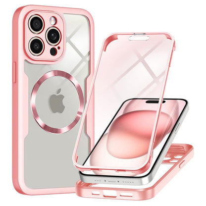 Θήκη MagSafe για Apple iPhone 14 Pro Max, Techsuit, ColorVerse 360, Ροζ