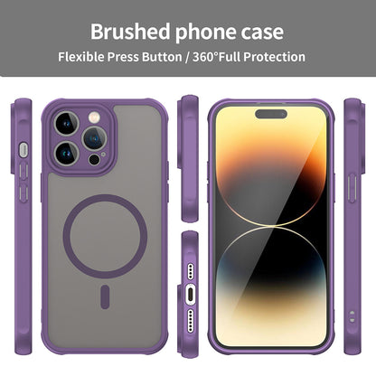 Θήκη MagSafe για Apple iPhone 14 Pro, Techsuit, HaloFrost II, Μωβ