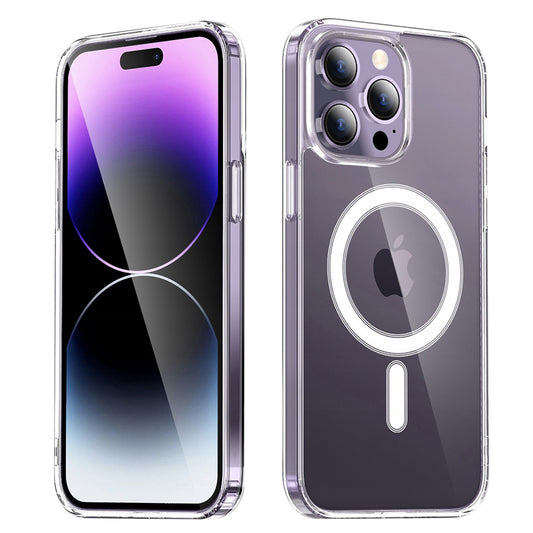 MagSafe Case for Apple iPhone 14 Pro, Techsuit, Pro, Transparent