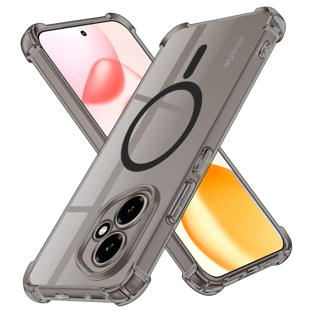 MagSafe Case for Apple iPhone 14 Pro, Techsuit, Shockproof Clear, Smoke