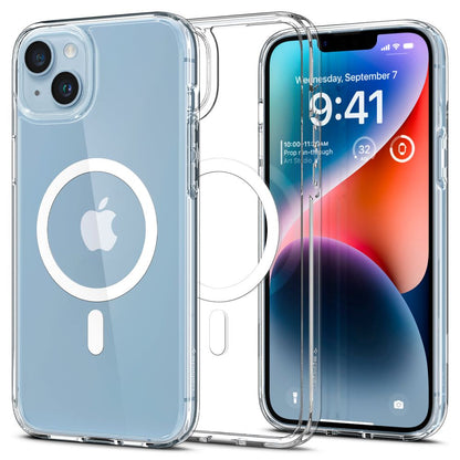 Θήκη MagSafe για Apple iPhone 14, Spigen, Ultra Hybrid, Λευκή ACS05048