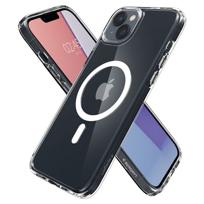 Θήκη MagSafe για Apple iPhone 14, Spigen, Ultra Hybrid, Λευκή ACS05048