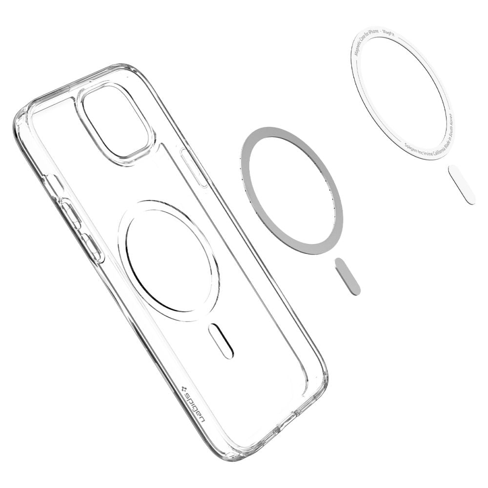 Θήκη MagSafe για Apple iPhone 14, Spigen, Ultra Hybrid, Λευκή ACS05048