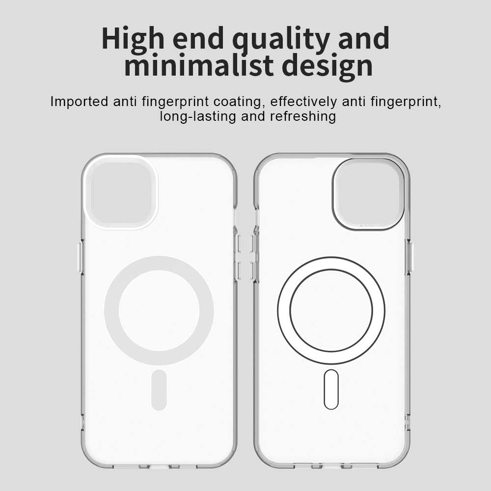 MagSafe Case for Apple iPhone 14, Techsuit, CandyCase, White
