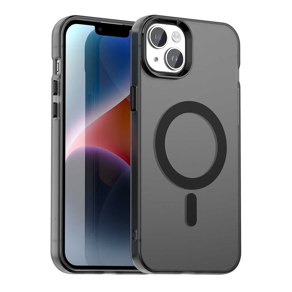 Θήκη MagSafe για Apple iPhone 14, Techsuit, CandyCase, Μαύρο