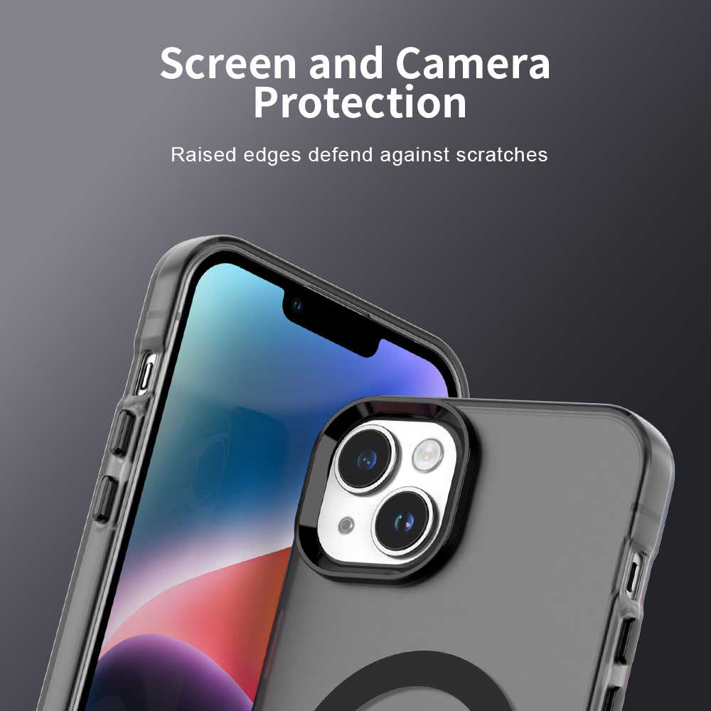 Θήκη MagSafe για Apple iPhone 14, Techsuit, CandyCase, Μαύρο
