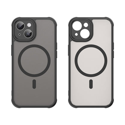 Θήκη MagSafe για Apple iPhone 15 Plus, Techsuit, HaloFrost II, Μαύρη