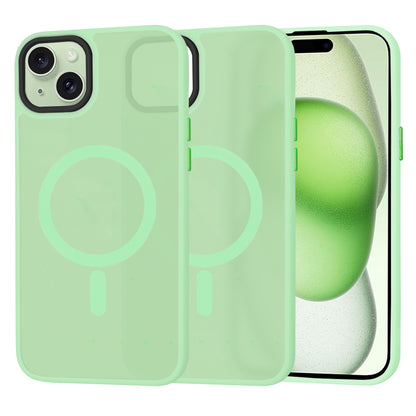 Θήκη MagSafe για Apple iPhone 15 Plus, Techsuit, HaloFrost, Ανοιχτό Πράσινο