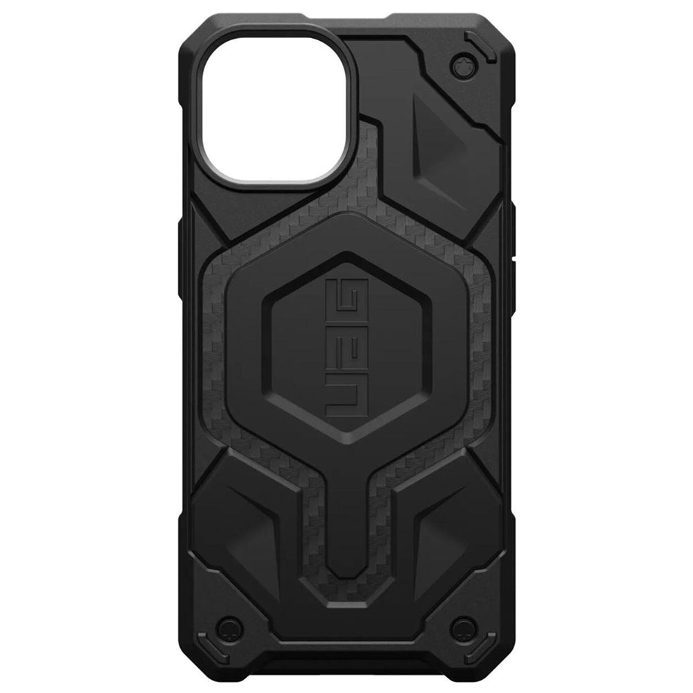 MagSafe Case for Apple iPhone 15 Plus, Urban Armor Gear, Monarch Pro Carbon, Black