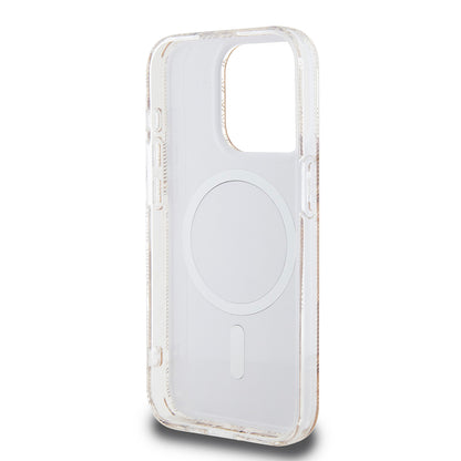 Θήκη MagSafe για Apple iPhone 15 Pro, Guess, IML Gcube, Καφέ