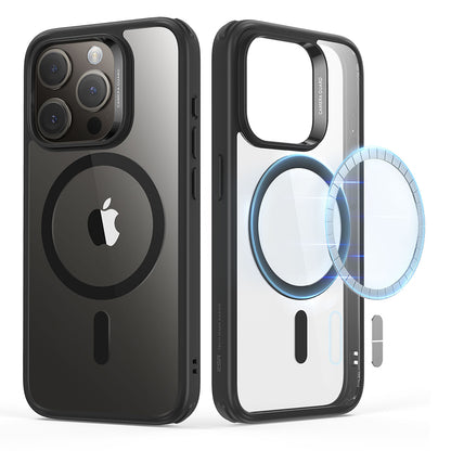 Θήκη MagSafe για Apple iPhone 15 Pro Max, ESR, Classic Hybrid, Διαφανές Μπλε Σκούρο
