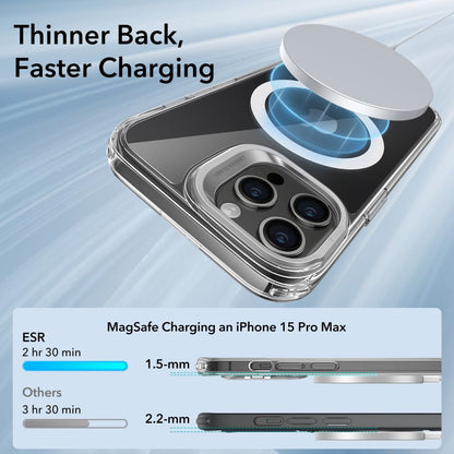 Θήκη MagSafe για Apple iPhone 15 Pro Max, ESR, Classic Hybrid Kickstand, Διαφανής