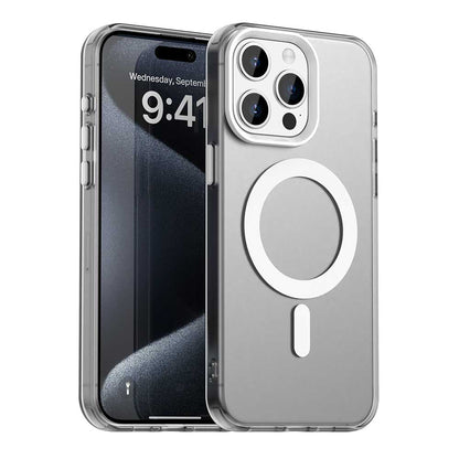 MagSafe Case for Apple iPhone 15 Pro Max, Techsuit, CandyCase, White