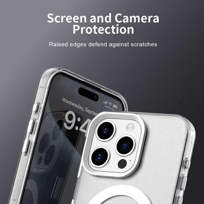 MagSafe Case for Apple iPhone 15 Pro Max, Techsuit, CandyCase, White