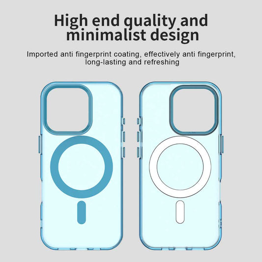 Θήκη MagSafe για Apple iPhone 15 Pro Max, Techsuit, CandyCase, Μπλε