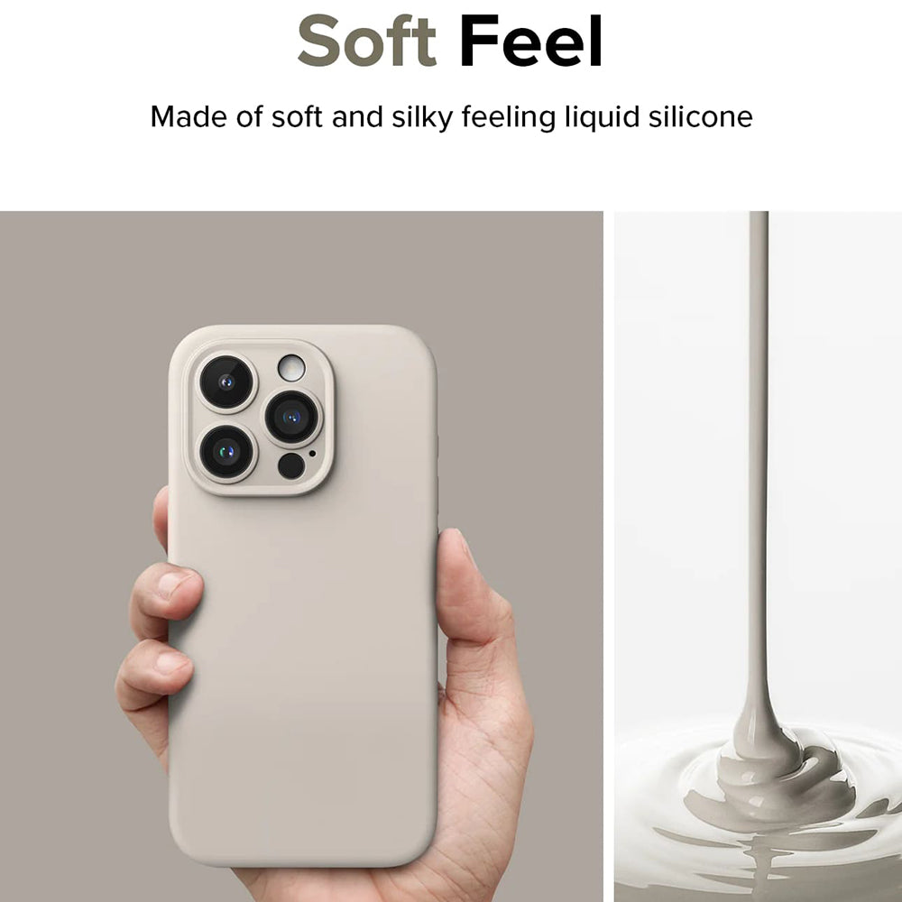 Θήκη MagSafe για Apple iPhone 15 Pro, Ringke, Σιλικόνη, Πράσινο Lime