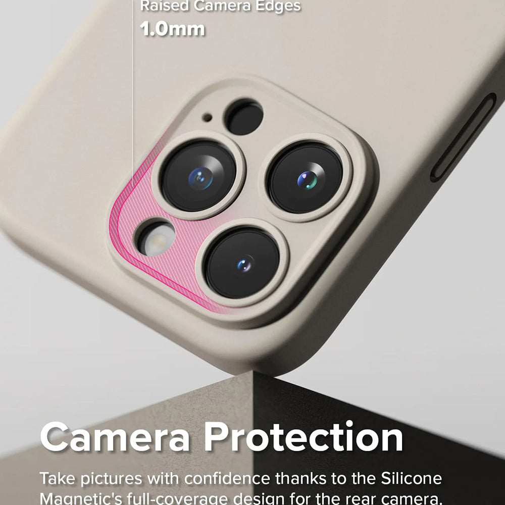 Θήκη MagSafe για Apple iPhone 15 Pro, Ringke, Σιλικόνη, Πράσινο Lime