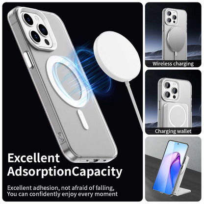Θήκη MagSafe για Apple iPhone 15 Pro, Techsuit, CandyCase, Λευκή