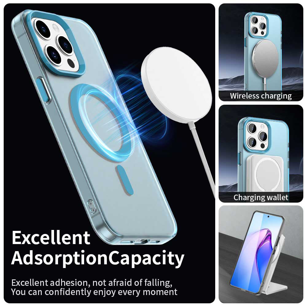 Θήκη MagSafe για Apple iPhone 15 Pro, Techsuit, CandyCase, Μπλε