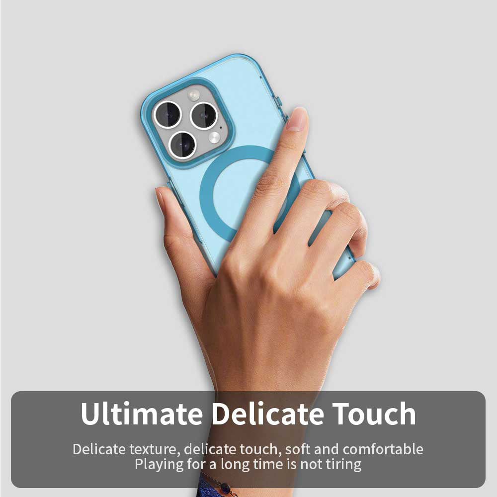 Θήκη MagSafe για Apple iPhone 15 Pro, Techsuit, CandyCase, Μπλε