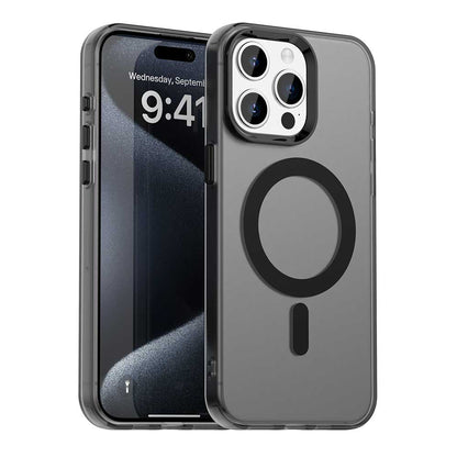 Θήκη MagSafe για Apple iPhone 15 Pro, Techsuit, CandyCase, Μαύρο