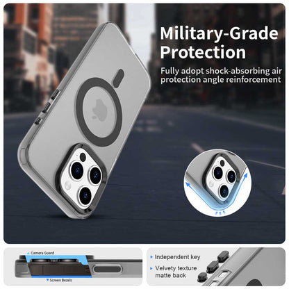 Θήκη MagSafe για Apple iPhone 15 Pro, Techsuit, CandyCase, Μαύρο