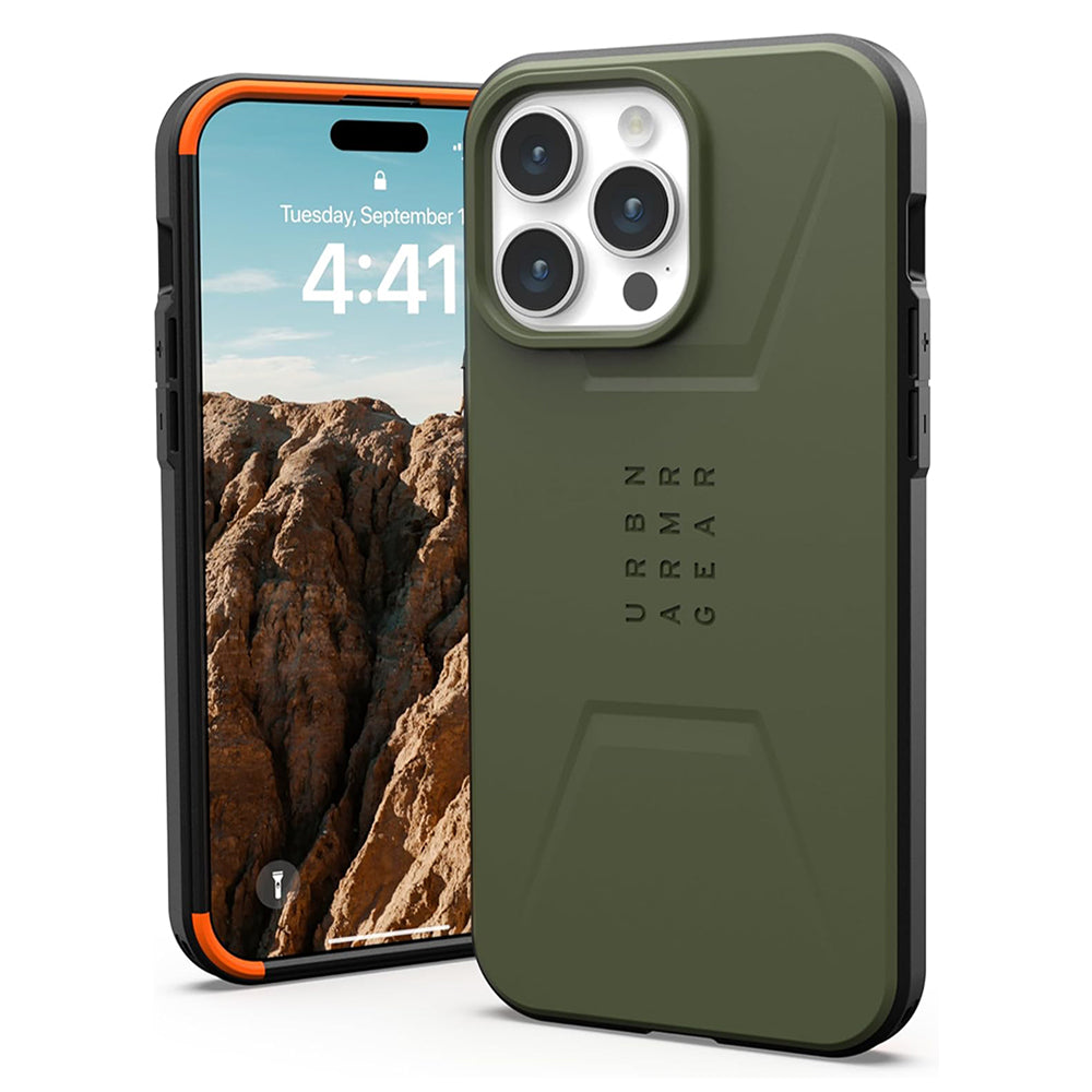 Θήκη MagSafe για Apple iPhone 15 Pro, Urban Armor Gear, Civilian, Πράσινο