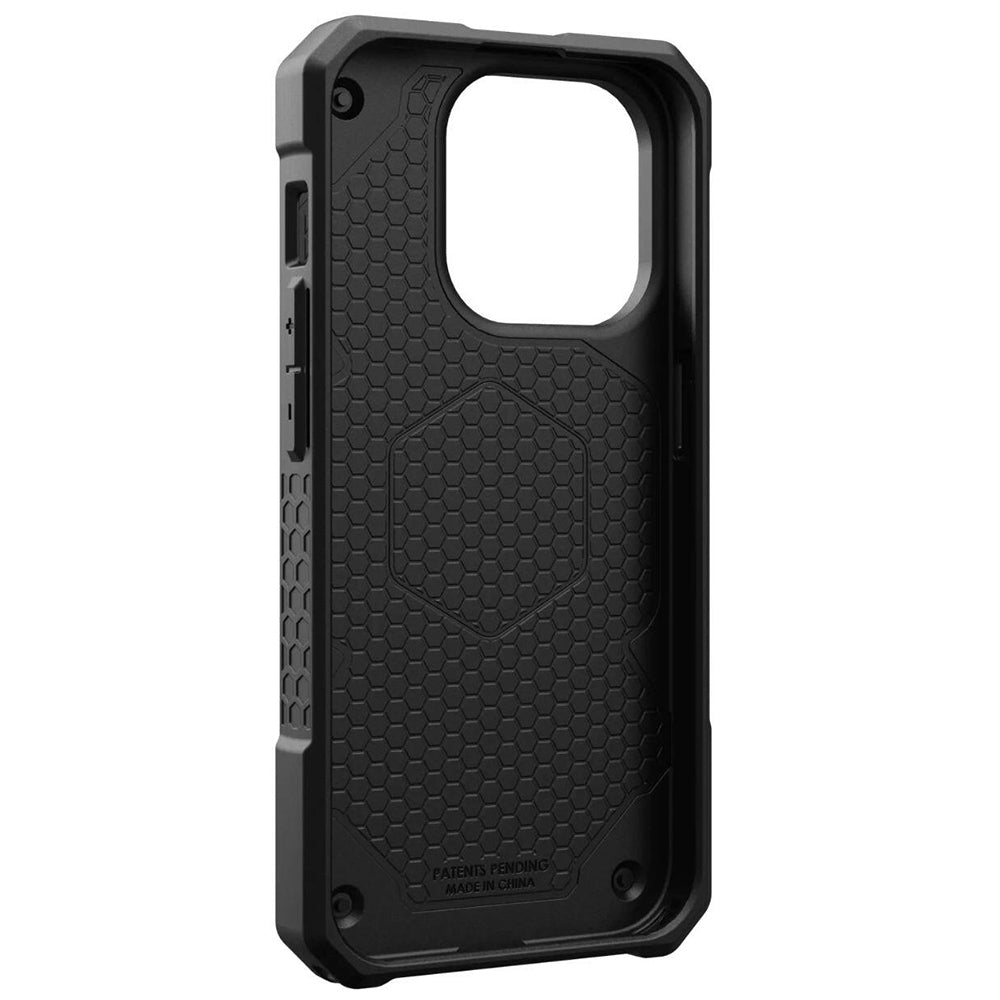 MagSafe Case for Apple iPhone 15 Pro, Urban Armor Gear, Monarch Pro Kevlar, Black